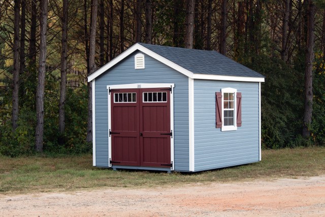 shed with lap siding