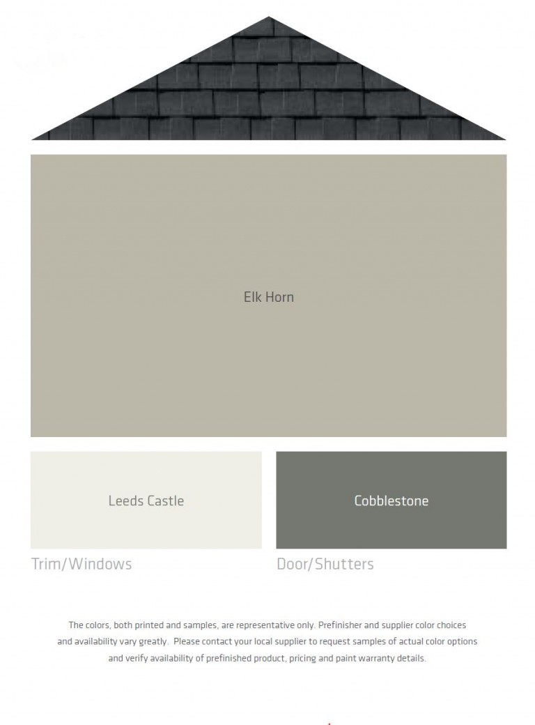 exterior paint pallets