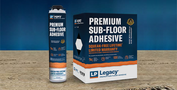 Sub-Floor Adhesive Canister
