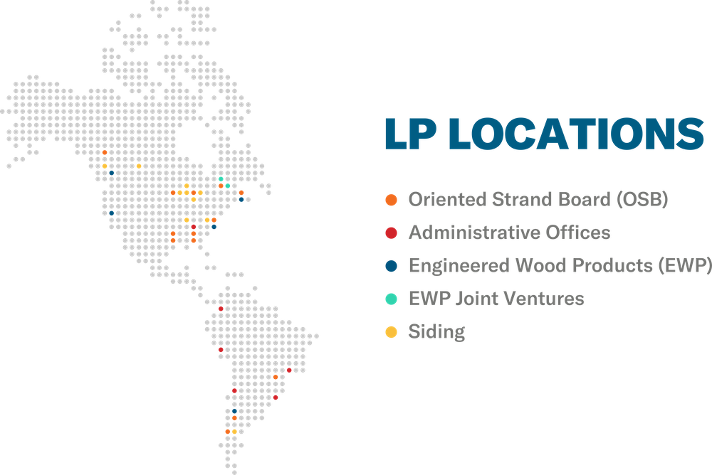 LP Locations Map
