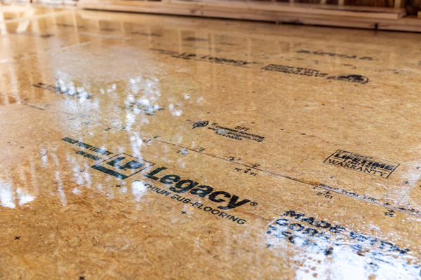 lp legacy boards installed with moisture on top