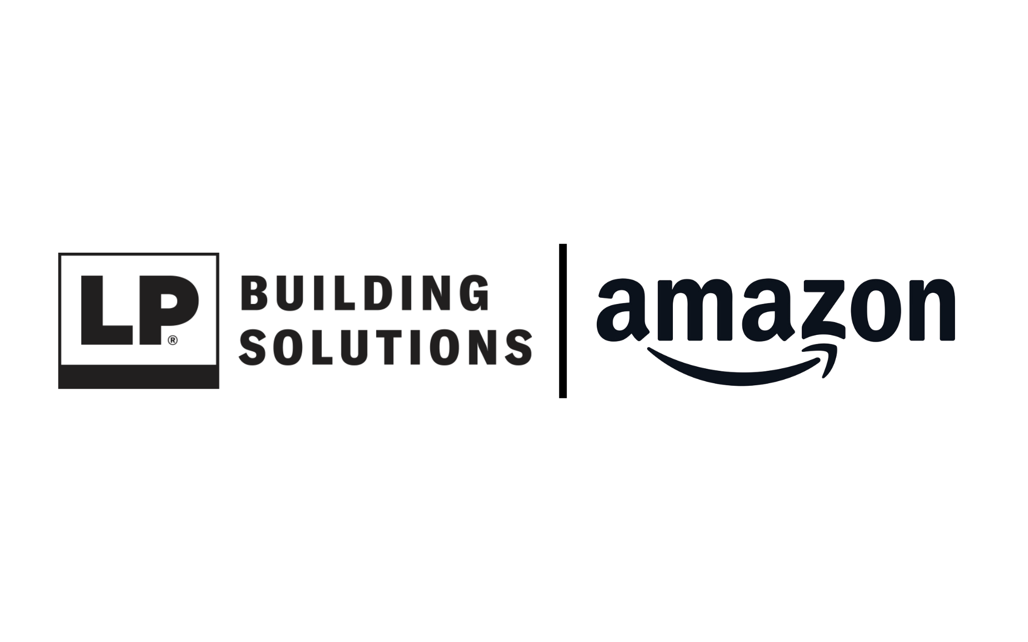 logotipo de tienda amazon de lp building solutions